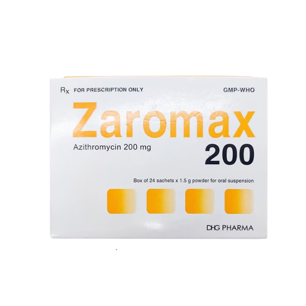 Zaromax 200mg DHG (H/24G
