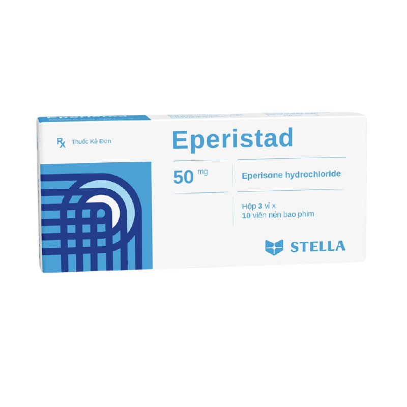 Eperistad Eperisone hydrochloride 50mg Stella (H/30v)
