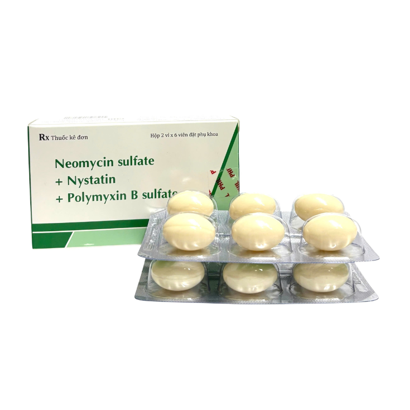 Neomycin sulfate + Nystatin + Polymyxin B sulfate Phil Inter (H/12v)