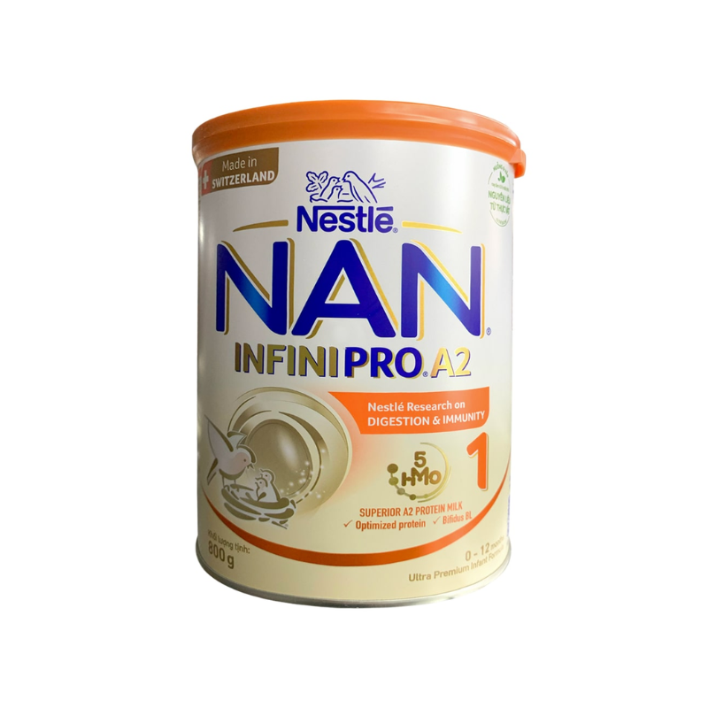 Sữa Nan infinipro A2 số 1 Thụy Sĩ 800g