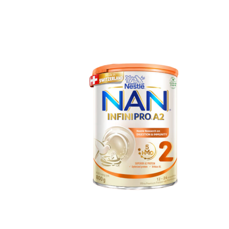 Sữa Nan Infinipro A2 số 2 Thụy Sĩ (800g)