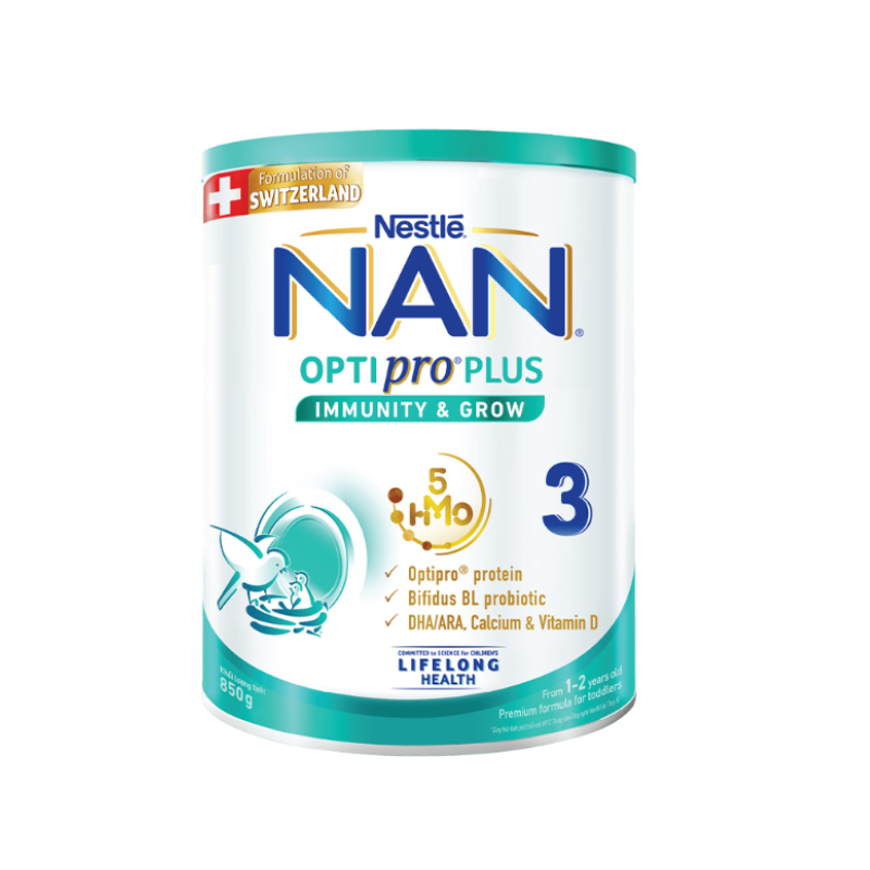 Sữa Nan Optipro Plus số 3 Thụy Sĩ 800gr