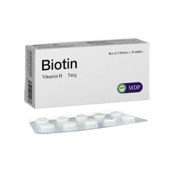 Biotin 5mg Mediplantex (H/20V)