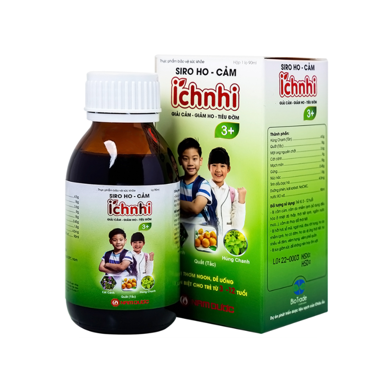 Siro ho cảm Ích Nhi 3+ (C/90ML)