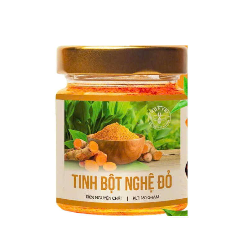 Tinh Bột Nghệ Đỏ Honybi 100gr