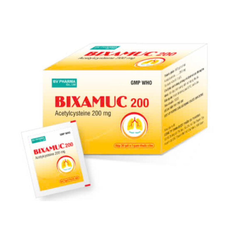 Bixamux 200mg (H/30 gói)