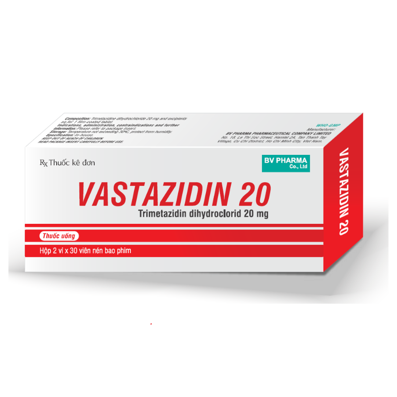 Vastazidin 20 Trimetazidin dihydroclorid (H/60v)