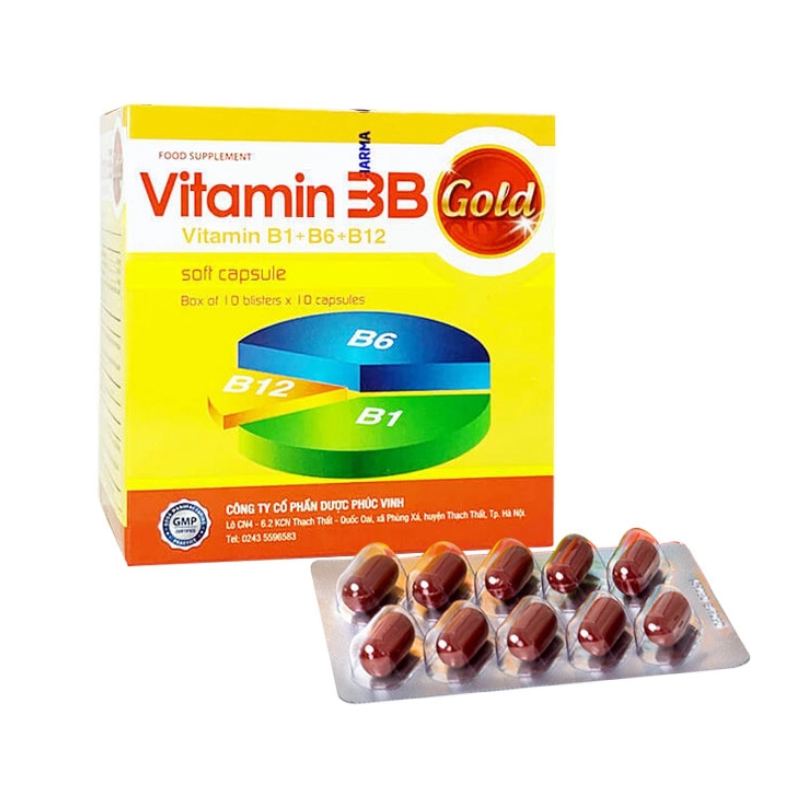 Vitamin 3B Gold Phúc Vinh (H/100V)