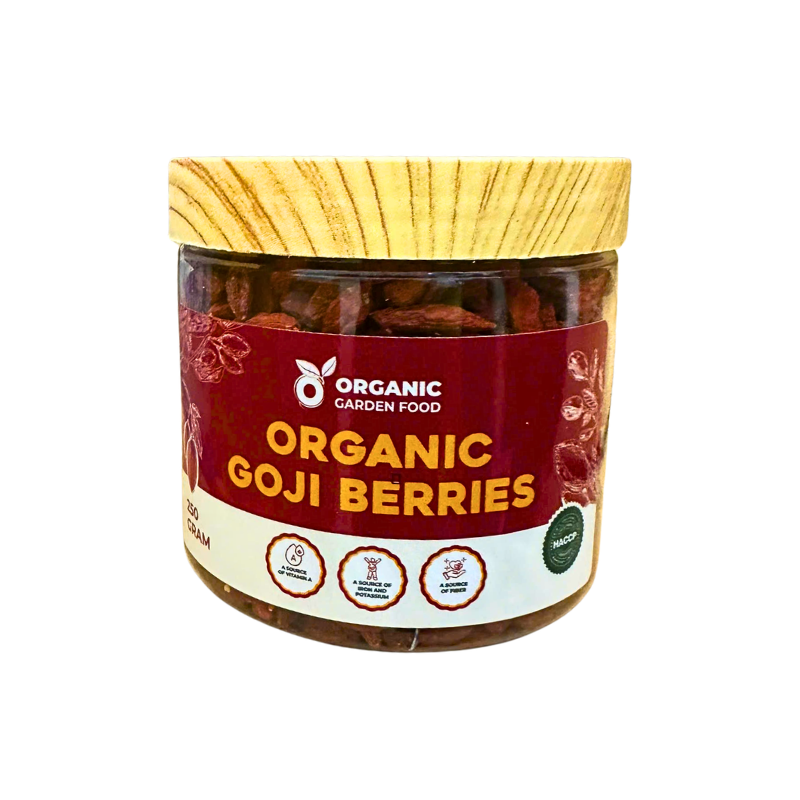 Hạt Kỷ Tử Organic Garden Food (Hũ 250gr)