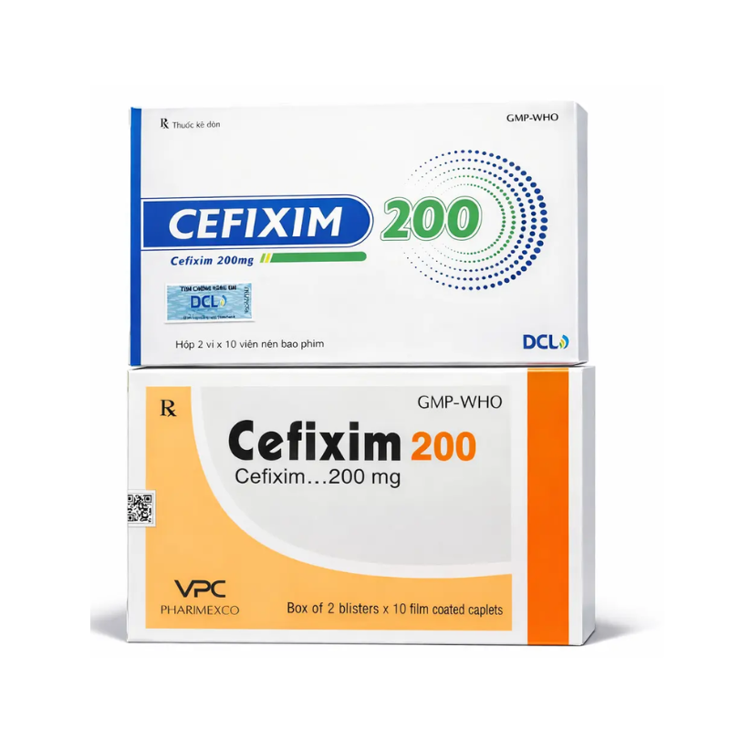 Cefixim 200 Cửu Long (H/20V)