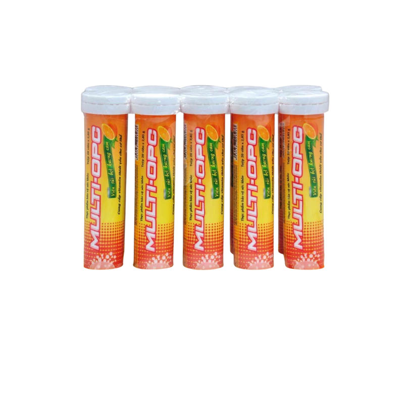 Viên sủi Multi OPC (Lốc 10 tuýp x 20 viên)