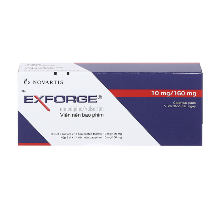 Exforge 10mg/160mg Novartis (H/28V)