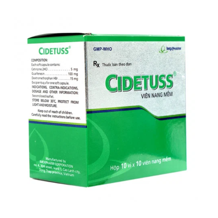 Cidetuss Capsules Imexpharm (H/100V)