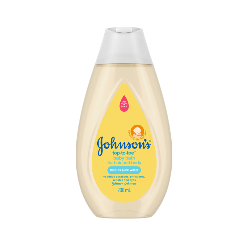 Sữa Tắm Gội Toàn Thân Johnson's Top-To-Toe (C/200ML)