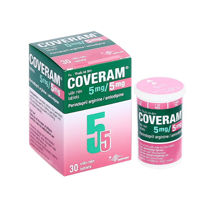Coveram 5mg/5mg (C/30v)