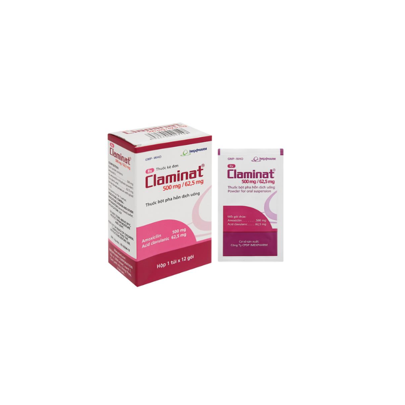 Claminat 500mg/62.5mg Imexpharm (H/12G)