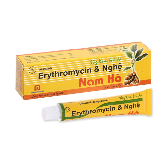Erythromycin Nghệ Nam Hà (T/10GR)