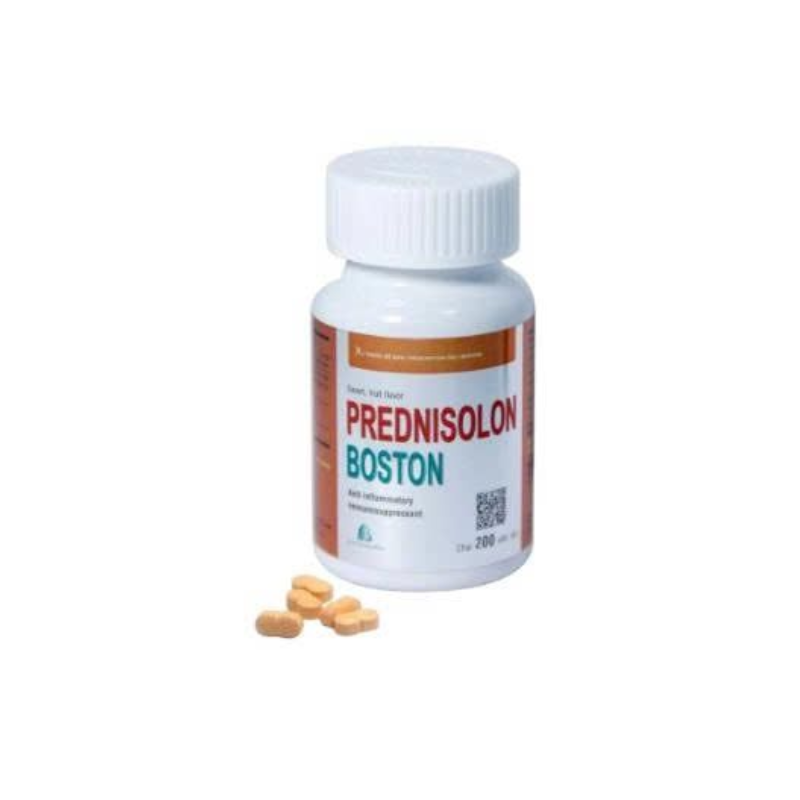 Prednisolon Boston Mùi Cam (C/200v)