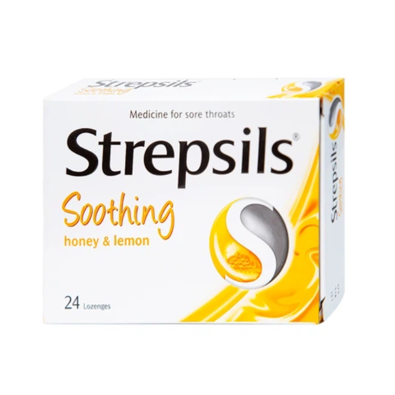 Strepsils Soothing Honey & lemon (H/24v)