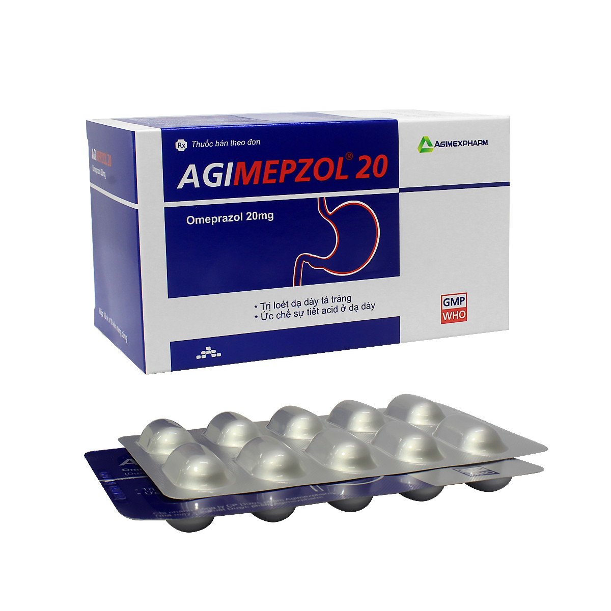 Agimepzol 20mg Agimexpharm (H/100v)