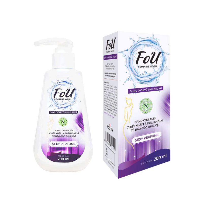 Dung dịch vệ sinh phụ nữ FoU Sexy Perfume  Hương quyến rũ 200ml