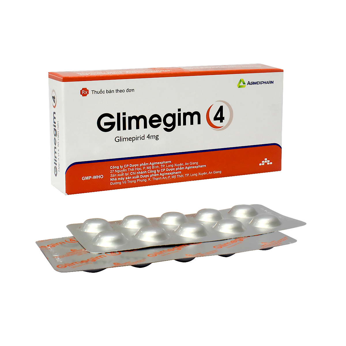 Glimegim 4mg Agimexpharm (H/60v)