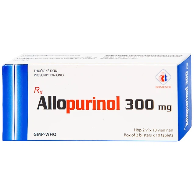 Allopurinol 300mg Domesco (H/20V)