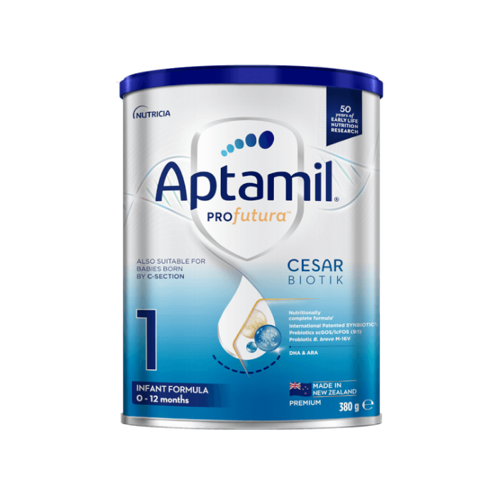 Sữa Aptamil Profutura Cesar biotik Newzeland 380gr 1