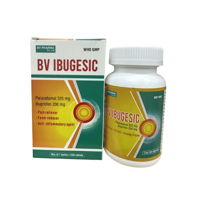 BV Ibugesic  (Para 325 + Ibu 200)  (C/200v)