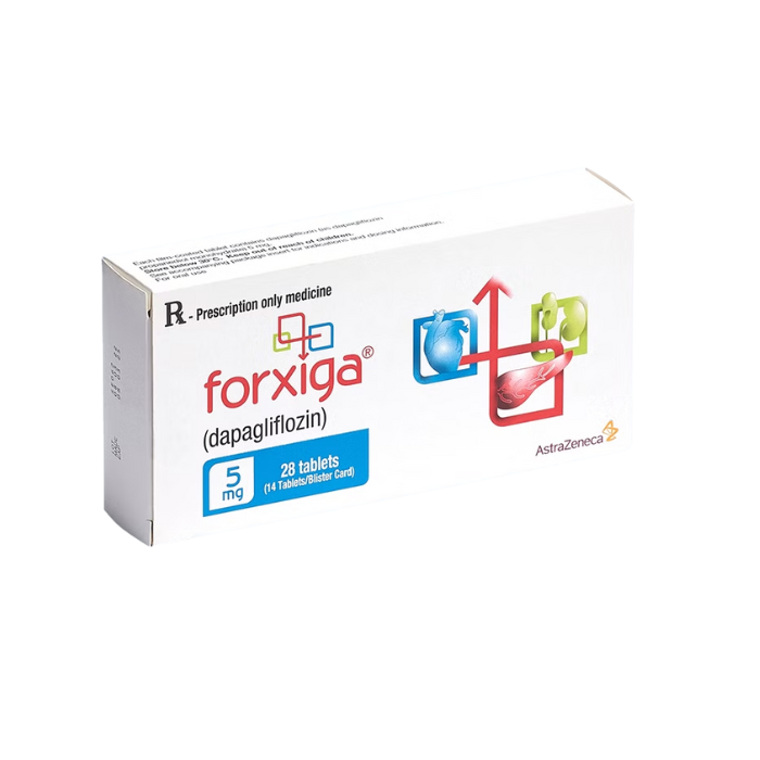 Forxiga 5mg Astrazeneca (H/28V)