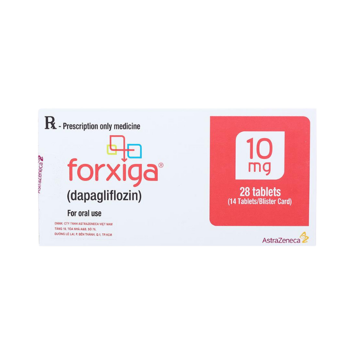 Forxiga 10mg Astrazeneca (H/28V)