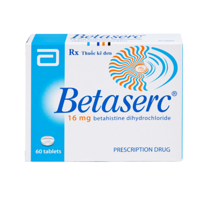 Betaserc 16mg Abbott (H/60V)