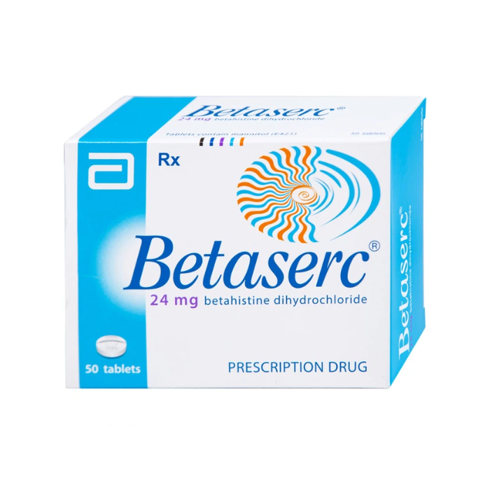Betaserc 24mg Abbott (H/50V)