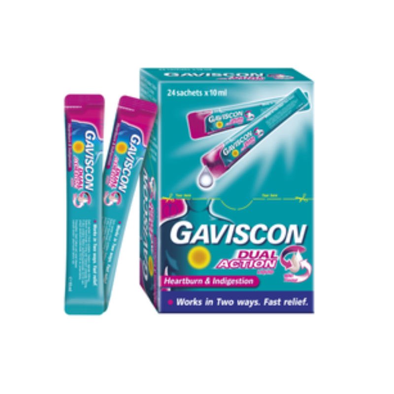 Gaviscon Dual Action Hồng (H/24 gói)