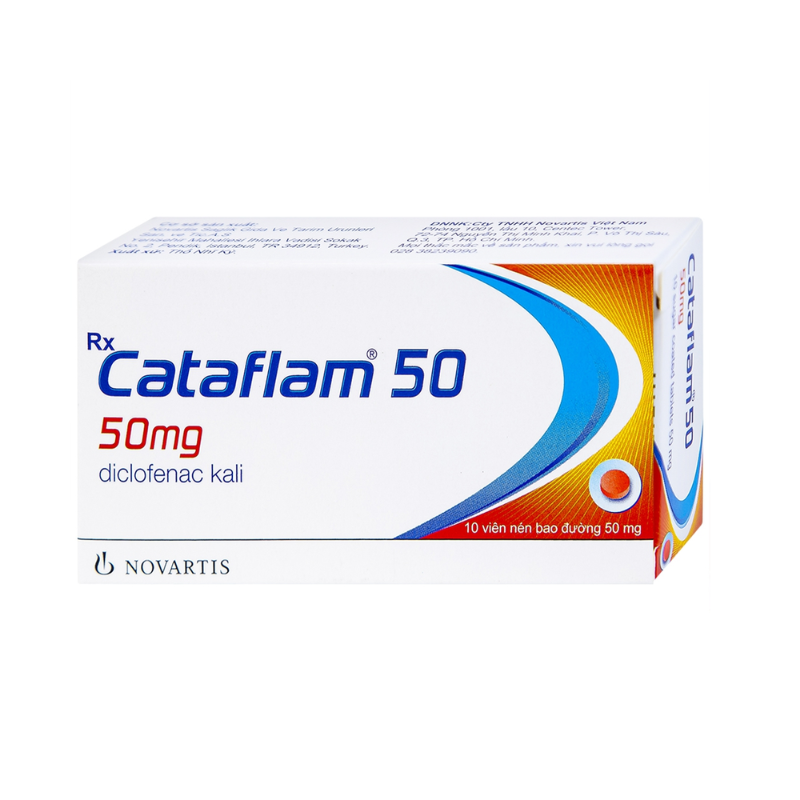 Cataflam 50mg Novartis (H/10V)