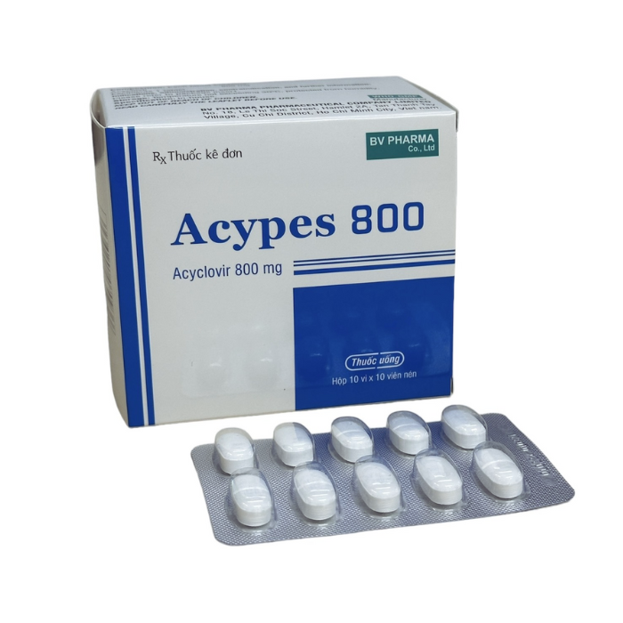 Acypes 800mg Acyclovir (H/100v)