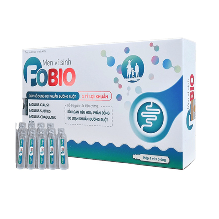 Men vi sinh Fobio (H/20 ống)