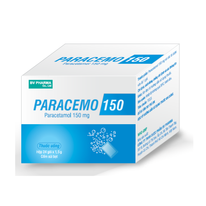 Paracemo 150mg (H/24 gói)