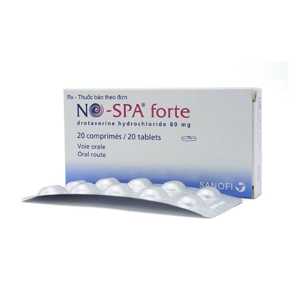 No-Spa Forte Drovaterin 80mg Sanofi (H/20V)