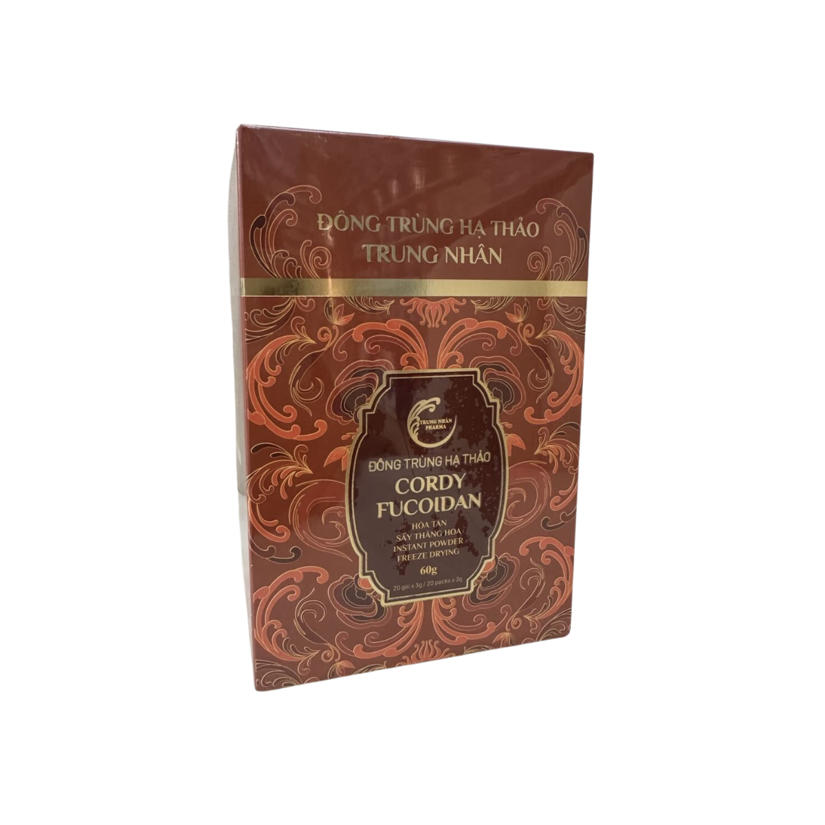 Trà Hòa Tan Đông Trùng Hạ Thảo Cordy Fucoidan (H/60gr)