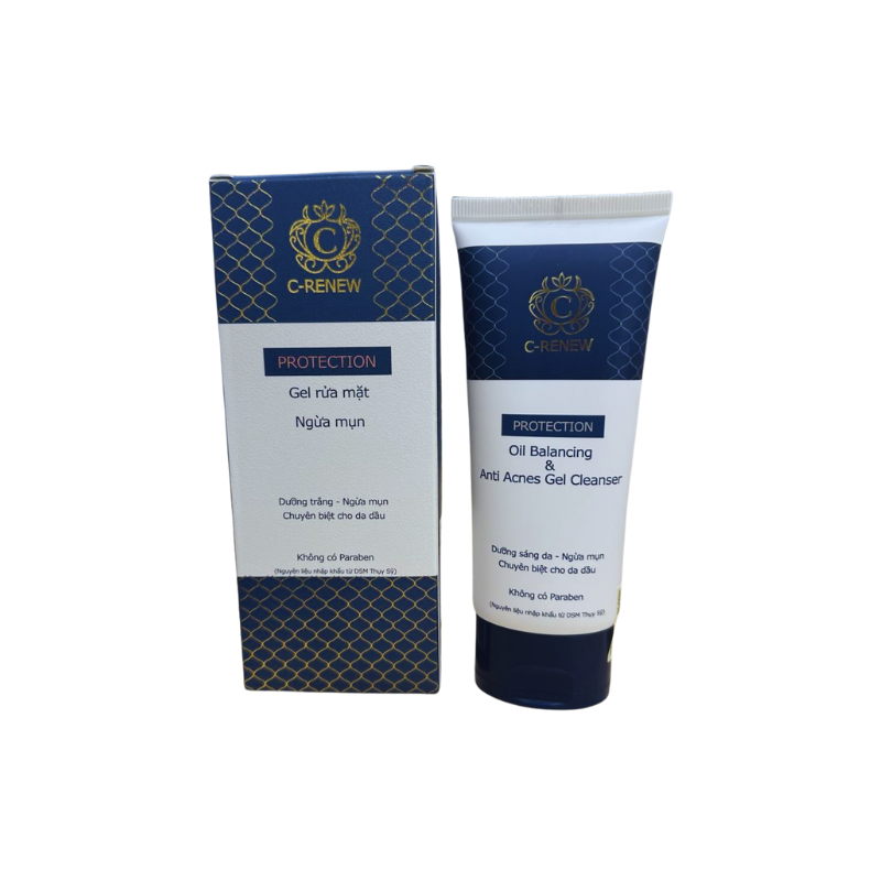 Gel rửa mặt dành cho da dầu C-Renew 100ml