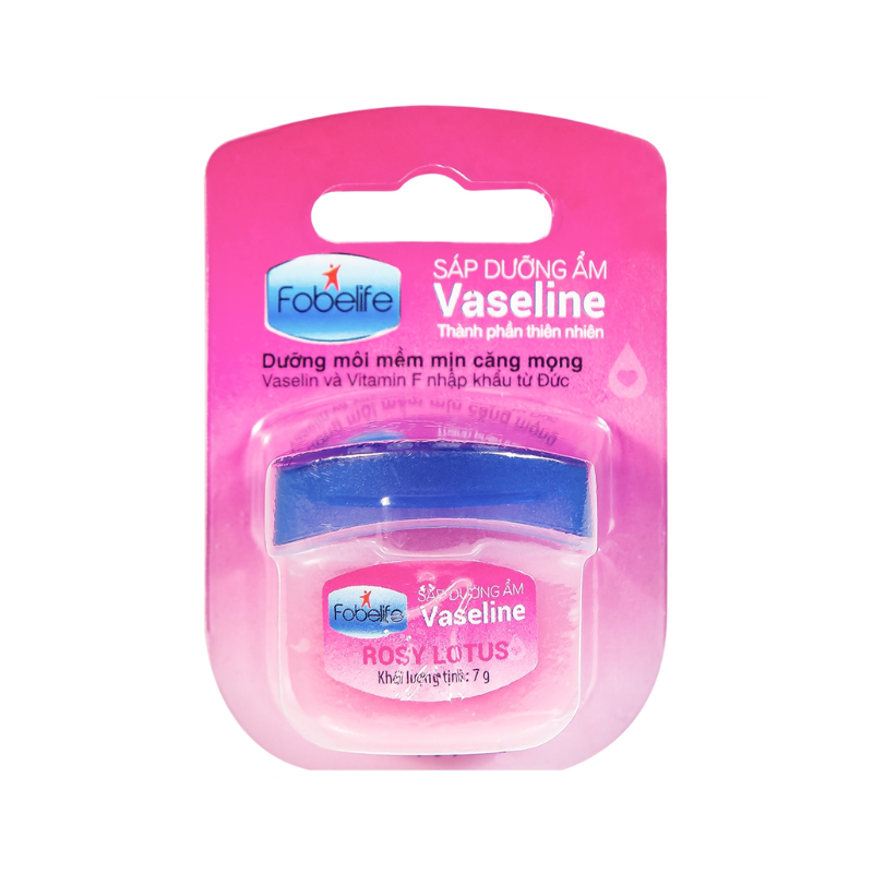 Sáp dưỡng ẩm Vaseline Rosy Lotus 7gr
