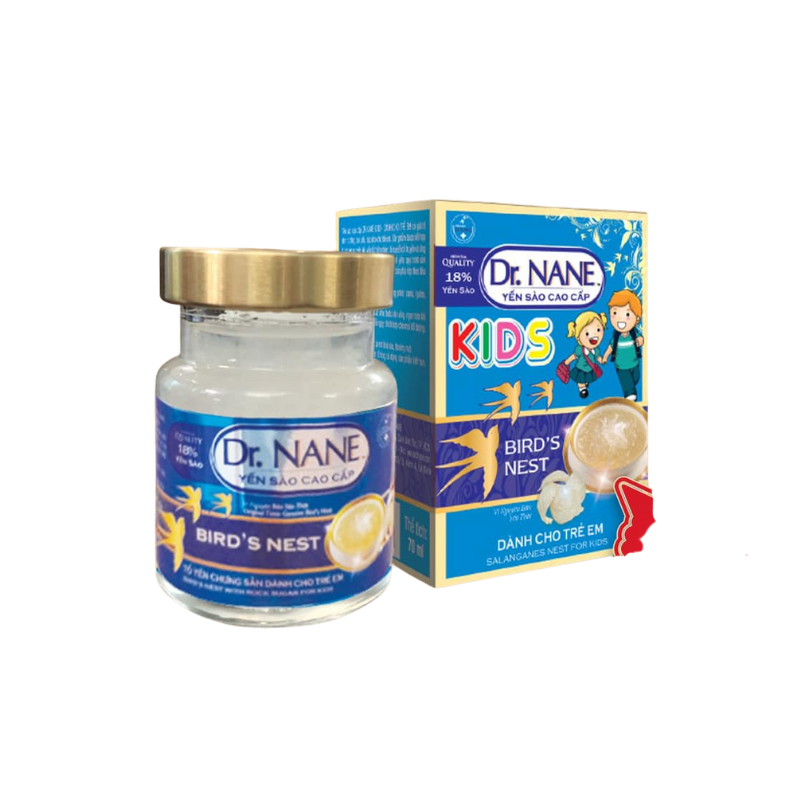 Yến sào Dr. Nane Kids Vitamin 20% (Lọ 70ml)
