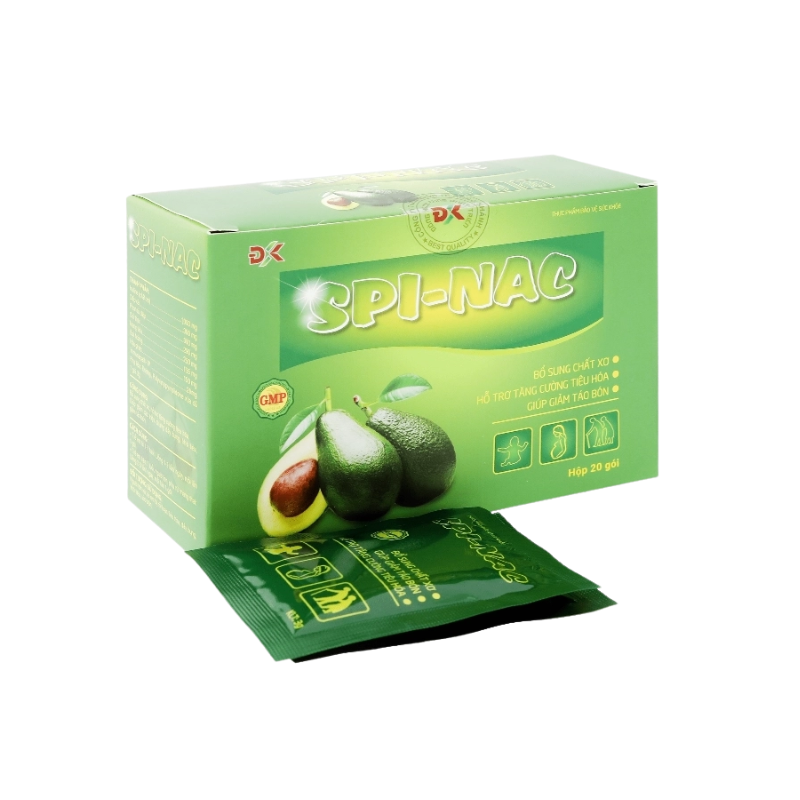 Spi-Nac Bổ sung chất xơ (H/20 gói)