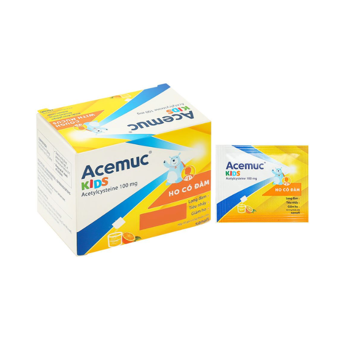 Acemuc Kids 100mg Sanofi (H/30G)