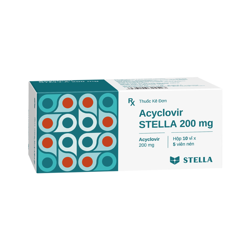 Acyclovir 200mg STELLA (H/50V)