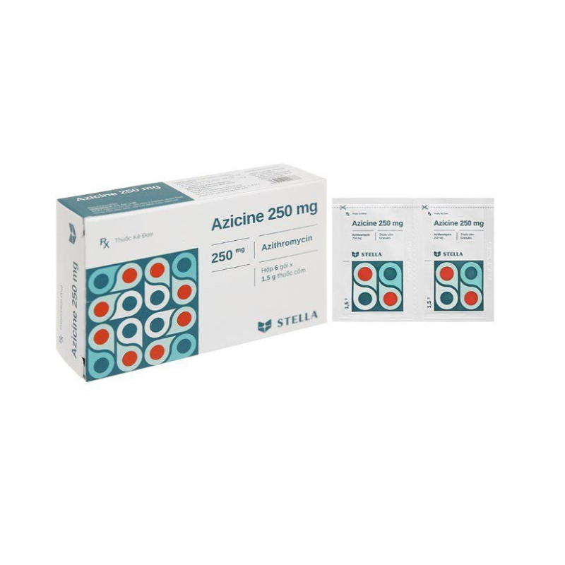 Azicine 250mg STELLA (H/6Gói)