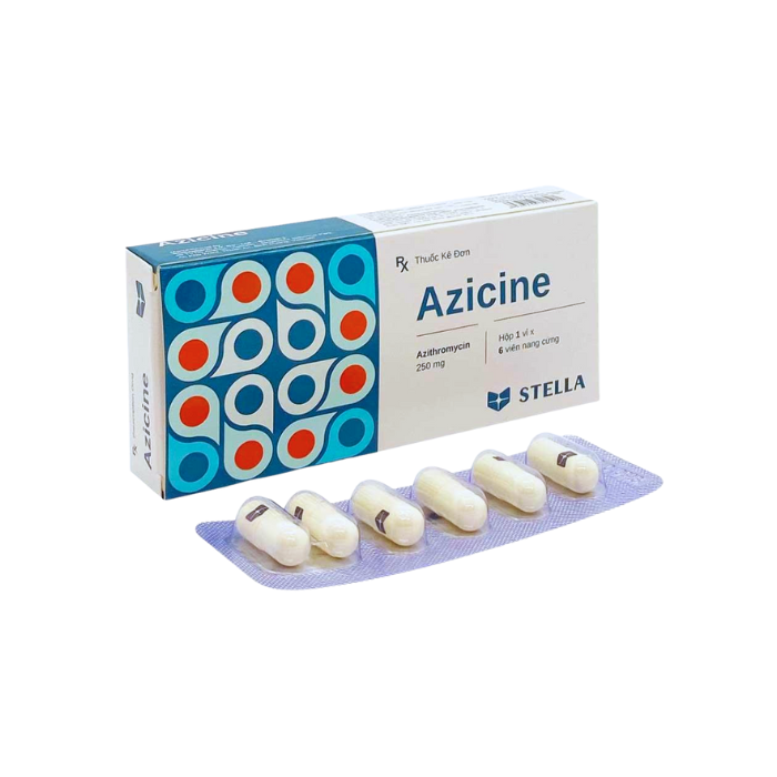 Azicine 250mg STELLA (H/6V)