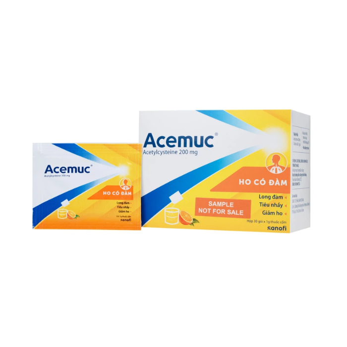Acemuc Kids 200mg Sanofi (H/30G)