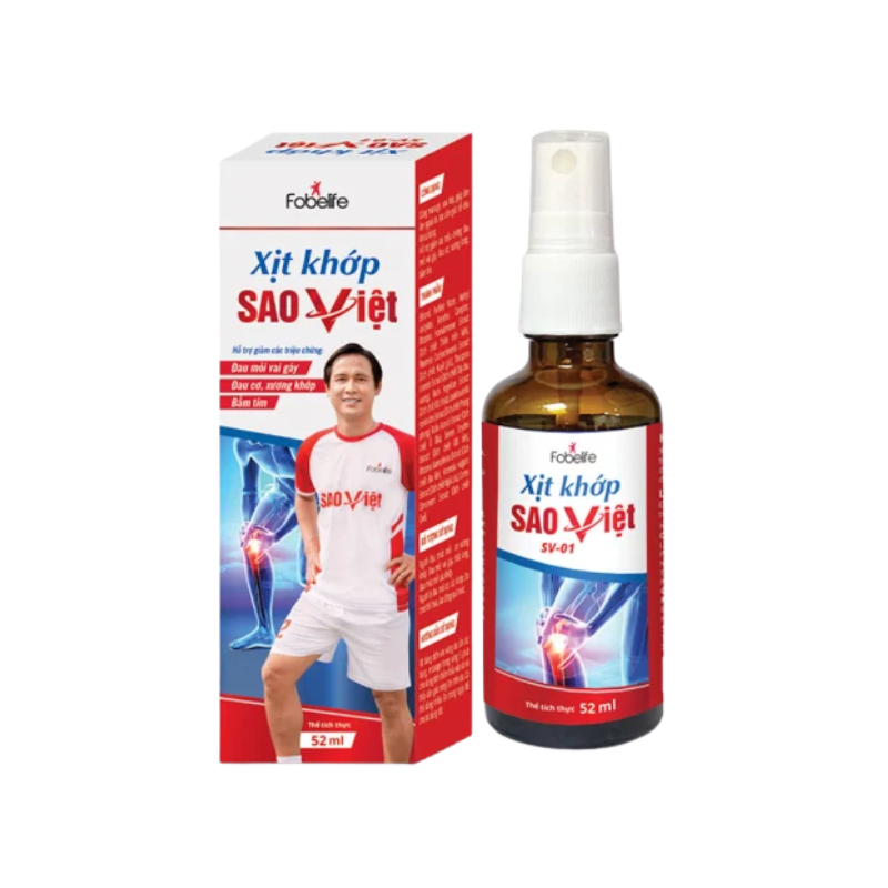 Xịt khớp Sao Việt (Chai 52ml)